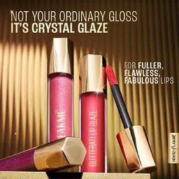 lakmé Glitterati Lip Glaze 303 Caramel Drizzle 5ml image 3