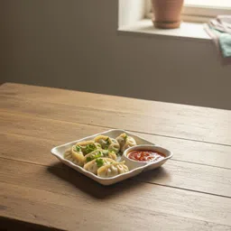 bliss melamine 011SnackplateMul10 Chip & Dip Tray image 3