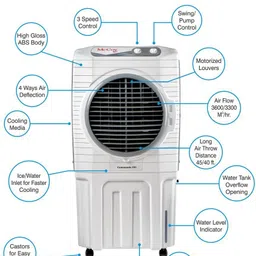 mccoy 105 L Desert Air Cooler image 3