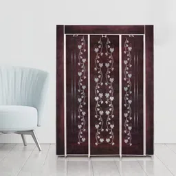qlipi Micro Fiber Collapsible Wardrobe image 1