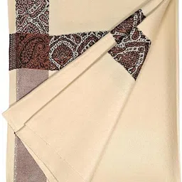 Kashmiri Thead Wool Self Design Men Shawl-picture-10