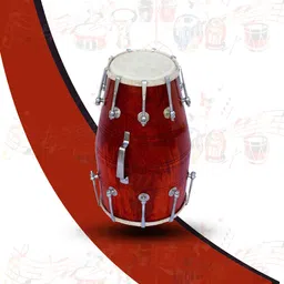 nsr NTB02 Nut & Bolts Dholak image 2