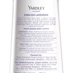 yardley london English Lavender Moisturizing Body Lotion With Germ Shield and Floral Extracts image 4