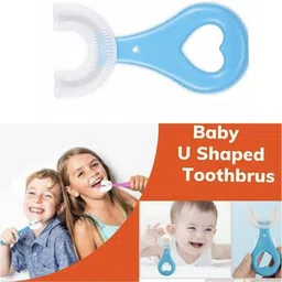 tedred Baby Silicone Toothbrush U-shaped Ultra Soft Toothbrush image 2