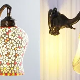 sadhna fancy lighting Swing Arm Wall Light Wall Lamp With Bulb image 1