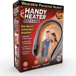 my baby love a perfect care Handy Heater Freedom - Wearable Neck Heater for Cold Winters, 4 Heat Settings Fan Room Heater-picture-12