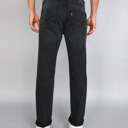 levi's 511 Men Slim Mid Rise Black Jeans image 4