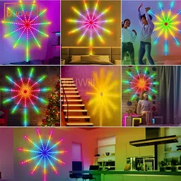 budwill ® Firework LED Strip Light Diwali Decoration and Home Decoration Candle image 3