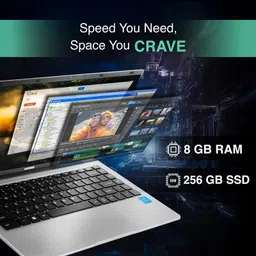 Ultimus APEX BOLD N Intel Pentium Quad Core N4200 - (8 GB/256 GB SSD/Windows 11 Home) NU14U9INC54LS-CS Laptop image 3