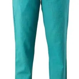 mirayya enterprises Women Relaxed Light Green Pure Cotton Trousers-picture-21