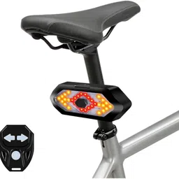 Bicycle Tail Light Turn ,5 Modes- Wireless Remote Control Rear Indicator Light LED Rear Break Light-image-33