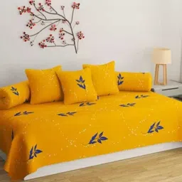 Cotton Floral Diwan Set-image-0