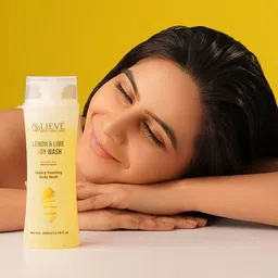 lieve Lemon & Ocean Body Wash with Long Lasting Fragrance image 3