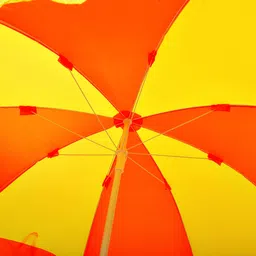 bluebuds Big Size Outdoor Garden Umbrella With Stand 40inch/7ft for Hotels And Restaurent Umbrella image 3