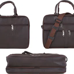 ruzee Men & Women Brown Messenger Bag image 2