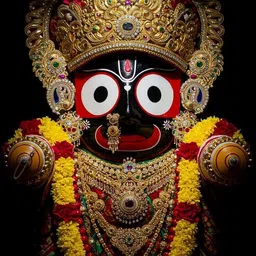 royal demand retailers JAGANNATH JI FHOTO FRAME GOLDEN FRAME SIZE 10X14 10.14 inch FHOTO FRAME image 2