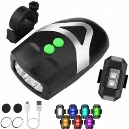 beembell 3-Mode USB Bike Horn & Front Light – Rechargeable LED Front Light-picture-31