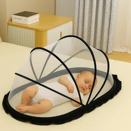 ya enterprise Kids tent crib white and black HDPE - High Density Poly Ethylene Washable Infants Mosquito Net-picture-20
