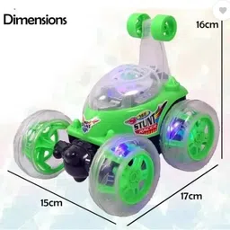 fenterprises JO BABY Remote Control Stunt Car (Multicolor) image 3