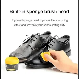 gunsagar Shoe Polish Liquid Wax Sponge Leather Repair Cream Leather Shoe Cream image 2