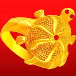 Dynamic Retail Global Unisex Gold Ring image 3