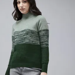 Wildcraft Striped High Neck Pullover image 2