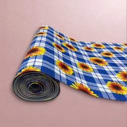 Mopak Decor Blue Set of 1 Regular Shelf Liner Organisers-picture-39