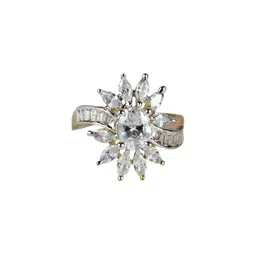 Sitashi Women Gold-Plated Brass Finger Ring-image-70