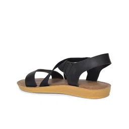 Bata Women Open Toe Flats with Back Strap image 2