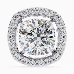 VALANOVA Hallmarked 18K White Gold Diamond Earrings-3.0 gm image 4