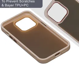 SPRIG Solid Printed iPhone 14 Pro Back Case Mobile Accessories image 2