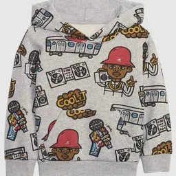 GAP Boys Hooded Conversational Print Sweatshirt-picture-3
