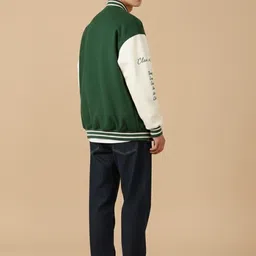 Mast & Harbour Men Colourblocked Bomber Jacket image 3