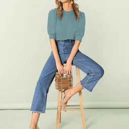 Dream Beauty Fashion Cuffed Sleeves Regular Top image 4