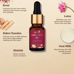 MELLOW Kumkumadi Face Oil for Glowing Skin & Deep Nourishment - 10 ml image 4