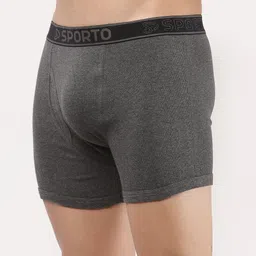 Sporto by Macho Pack Of 4 Combed Cotton Short Trunks image 5