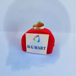 R G MART Unisex Ashtadhatu Shriyantra Star Circle With Para Gold Plated Brass Ring image 3