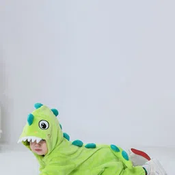 StyleCast x Revolte Infant Boys Printed Hooded Neck Rompers image 4