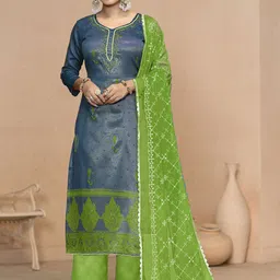 Maroosh Embroidered Unstitched Dress Material image 1