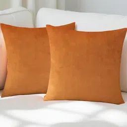 IVAZA Unisex Orange Cushion Covers-image-11
