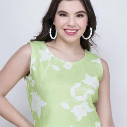 Frolic Rolic Floral Print Crop Top image 1