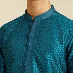 Diwas by Manyavar Men Thread Work Kurta image 2