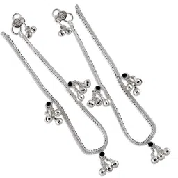 Heer Collection Silver-Plated Anklet image 4
