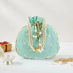 Kuber Industries Unisex Embellished Potli Clutch-picture-50