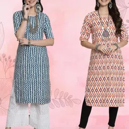 Ethnic basket Women Multi Kurtas-picture-20