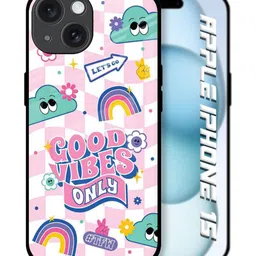 QRIOH Quirky Printed iPhone 15 Back Case Mobile Accessories image 3