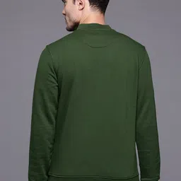 Allen Solly Mock Collar Embroidered Detail Pullover image 4