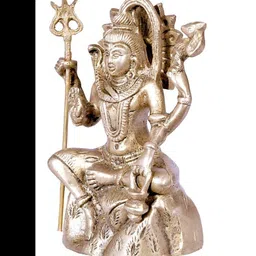 JY Yellow Religious Idol Showpiece image 2