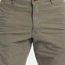 Octave Men Regular Fit Mid-Rise Cargo Shorts image 3