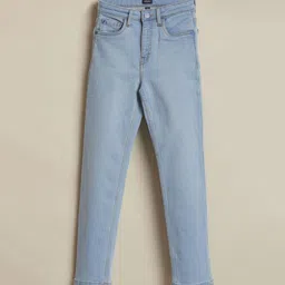 Allen Solly Junior Boys Slim Fit Mid-Rise Light Fade Stretchable Jeans-picture-54